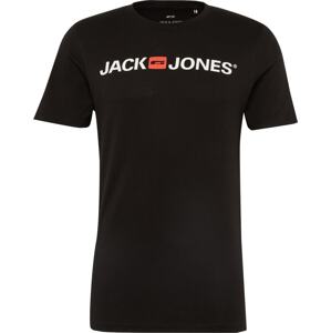 Tričko jack & jones červená / černá / bílá