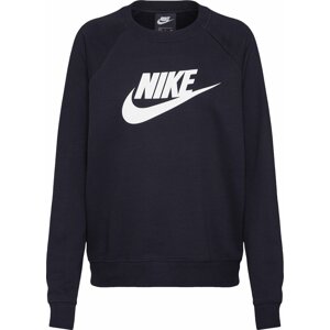 Mikina 'Essential' Nike Sportswear černá / bílá