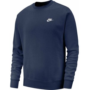 Mikina Nike Sportswear marine modrá / bílá