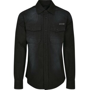 Košile 'Hardee' Brandit černá džínovina