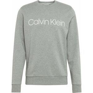 Mikina Calvin Klein šedý melír