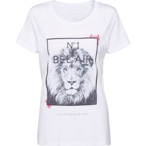 Tričko 'Bel Air T-Shirt' einstein & newton černá / bílá