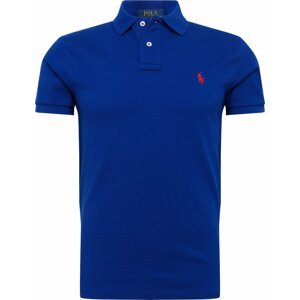 Tričko Polo Ralph Lauren královská modrá / ohnivá červená