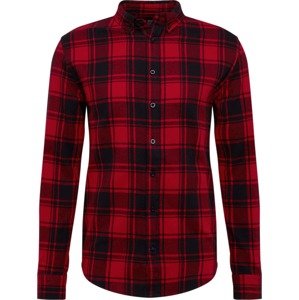 Košile 'Check Shirt' Denim Project červená