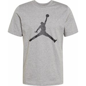 Tričko Jordan šedá / černá