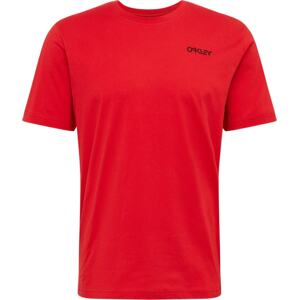 Funkční tričko 'BACK AD HERITAGE TEE' Oakley červená