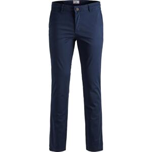 Chino kalhoty 'Marco' Jack & Jones Plus námořnická modř