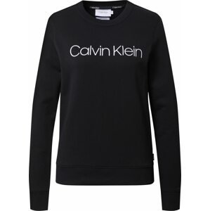 Mikina Calvin Klein černá / bílá