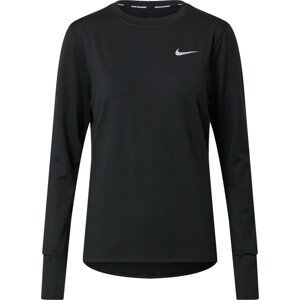 Funkční tričko 'Element' Nike šedá / černá