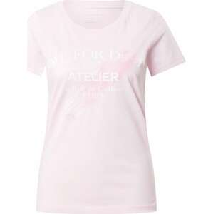 Tričko 'Violet Atelier' einstein & newton růžová / bílá