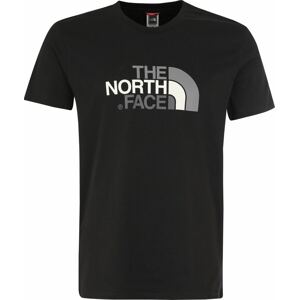 Tričko 'Easy' The North Face tmavě šedá / černá / bílá