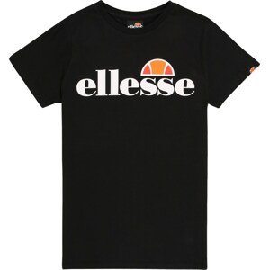 Tričko 'Malia' Ellesse oranžová / korálová / černá / bílá