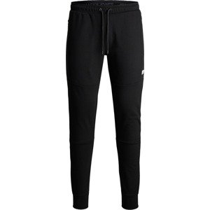 Sportovní kalhoty 'Will' jack & jones černá / bílá