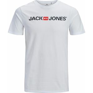 Tričko Jack & Jones Plus námořnická modř / grenadina / bílá