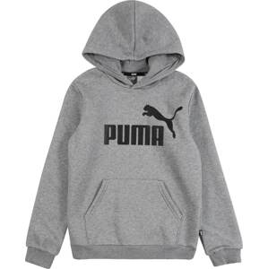 Mikina Puma šedý melír / černá