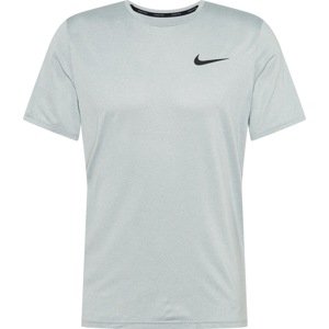 Funkční tričko Nike světle šedá / černá