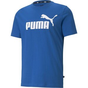 Tričko 'Essential' Puma královská modrá / bílá