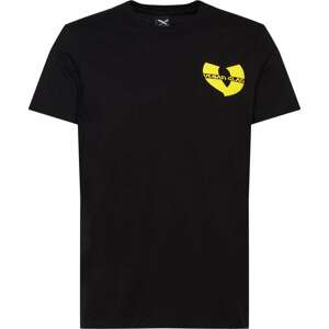 Tričko 'Vegan Clan' Iriedaily žlutá / černá