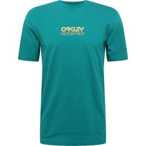Funkční tričko 'EVERYDAY FACTORY' Oakley žlutá / nefritová