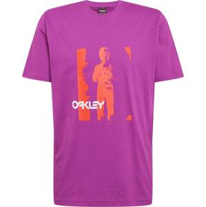 Funkční tričko 'JONNY' Oakley fialová / oranžová / bílá