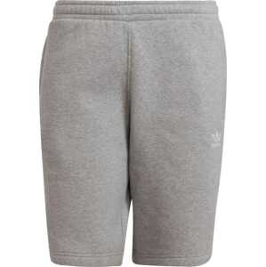 Kalhoty 'Adicolor Essentials Trefoil' adidas Originals šedý melír / bílá