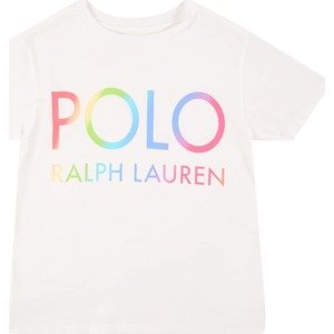 Tričko Polo Ralph Lauren mix barev / bílá