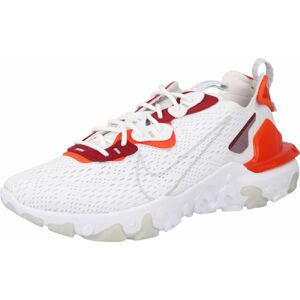 Tenisky 'REACT VISION' Nike Sportswear oranžová / tmavě červená / bílá