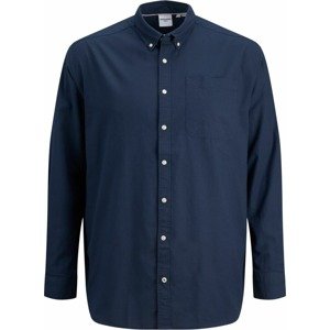 Košile 'Oxford' Jack & Jones Plus námořnická modř