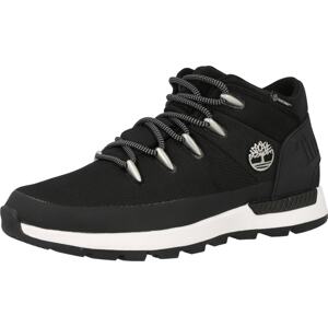 Šněrovací boty Timberland černá / bílá
