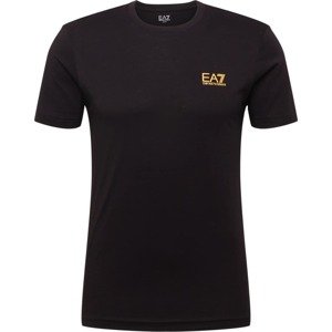 Tričko EA7 Emporio Armani žlutá / černá