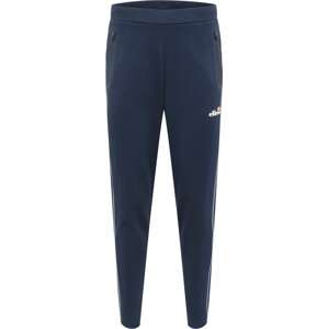 Sportovní kalhoty 'Diruta' Ellesse námořnická modř / oranžová / bílá
