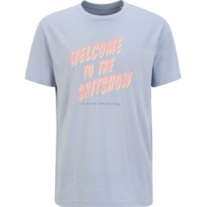 Tričko 'Shitshow' einstein & newton modrá / světlemodrá / žlutá / růžová