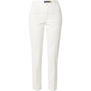 Kalhoty s puky Polo Ralph Lauren bílá