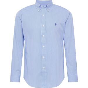 Košile Polo Ralph Lauren modrá / námořnická modř / bílá