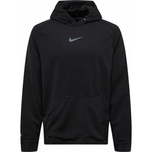 Sportovní mikina Nike šedá / černá