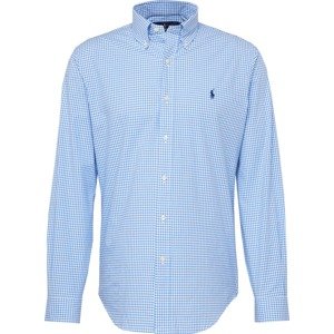 Košile Polo Ralph Lauren modrá / bílá