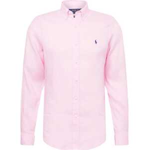 Košile Polo Ralph Lauren modrá / světle růžová