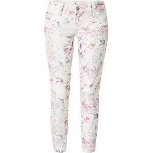 Kalhoty 'Alexa' FREEMAN T. PORTER krémová / mix barev / růžová / černá