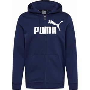 Sportovní mikina Puma námořnická modř / bílá