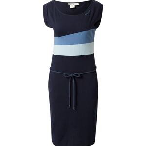 Šaty 'TARAYA' Ragwear námořnická modř / azurová / světlemodrá