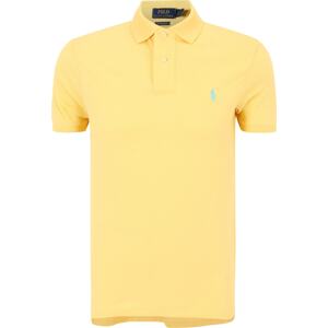 Tričko Polo Ralph Lauren světlemodrá / žlutá