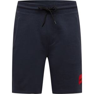 Kalhoty 'Diz' HUGO marine modrá / červená / černá