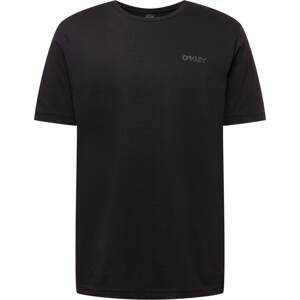 Funkční tričko 'REPEAT' Oakley kouřově šedá / černá
