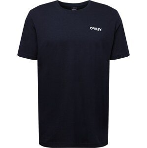 Funkční tričko 'MARBLE' Oakley kouřově modrá / černá / bílá