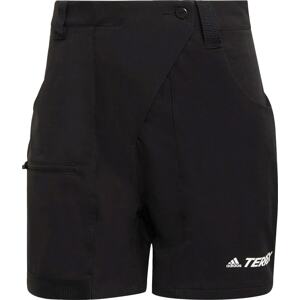 Sportovní kalhoty 'Zupahike' adidas Terrex černá / bílá