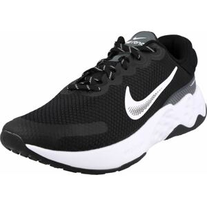 Sportovní boty 'Renew Ride 3' Nike černá / bílá