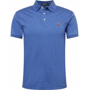 Tričko Polo Ralph Lauren kouřově modrá