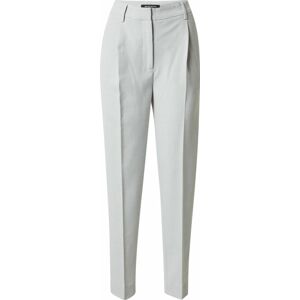 Kalhoty se sklady v pase 'Floral Ciry' Bruuns Bazaar světle šedá