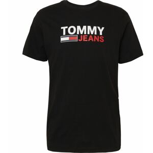 Tričko Tommy Hilfiger námořnická modř / červená / černá / bílá