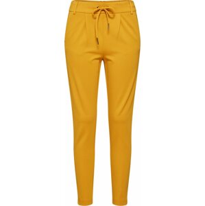 Kalhoty se sklady v pase 'Poptrash' Only žlutá